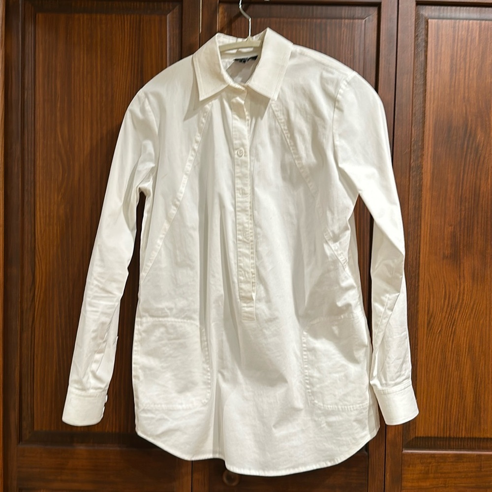 W by Worth white blouse, size 2